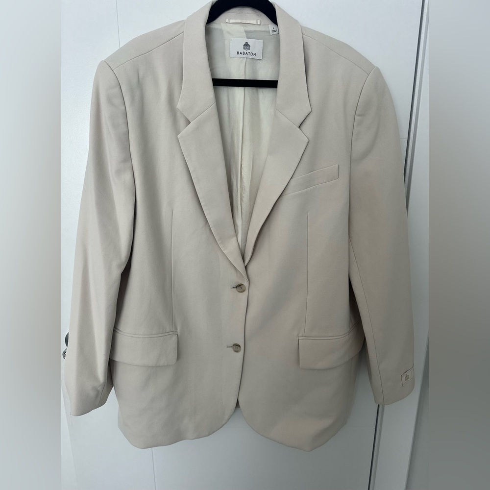 Babaton Strategy Blazer- Matte Pearl - Picture 2 of 10